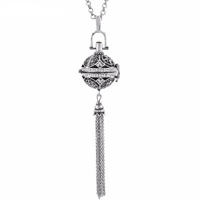 Chime Harmony Essential Oil Diffuser Tassel Necklace