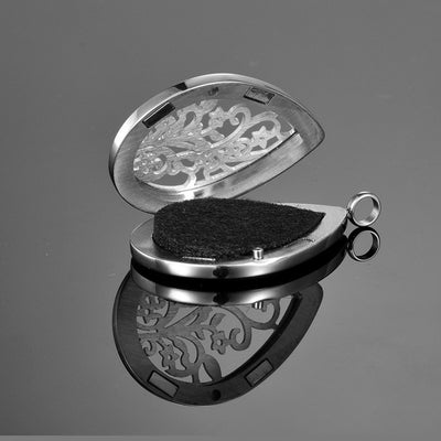 Tree Life Water Drop Oil Diffuser Necklace