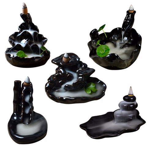 Ceramic Glaze Incense Smoke Cone Burner
